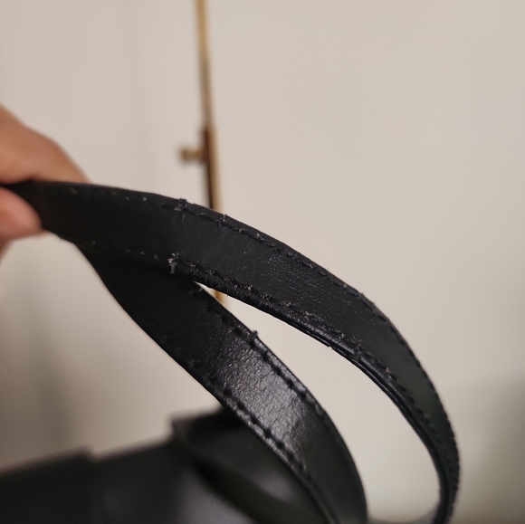 Givenchy "G" Metallic Gold Black Handbag - Picture 9 of 13